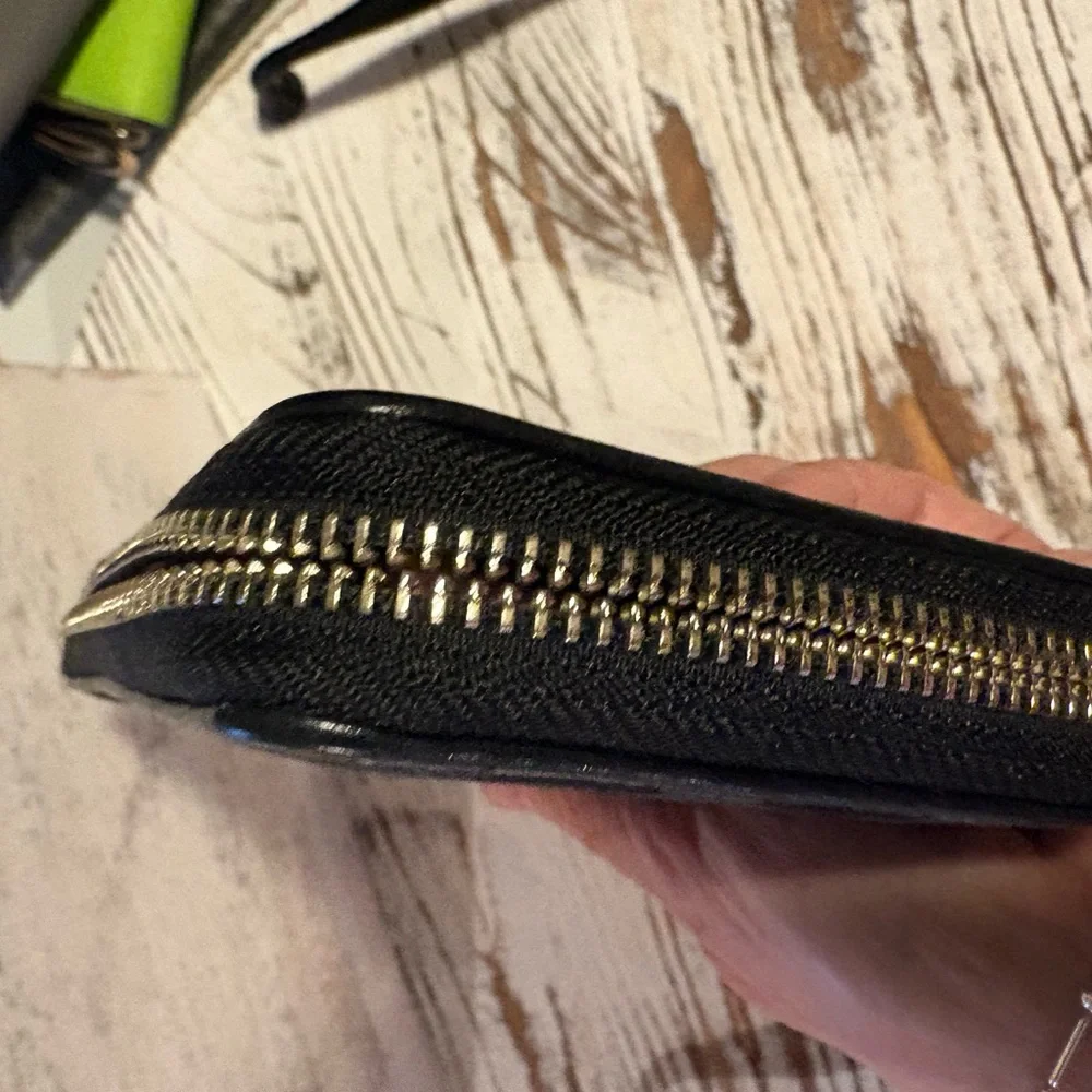 Coach Signature Black Wallet